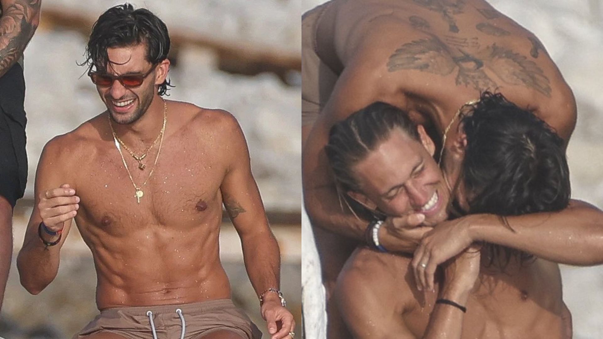 Ferran Torres é flagrado em momento afetuoso com Marcos Llorente em Ibiza