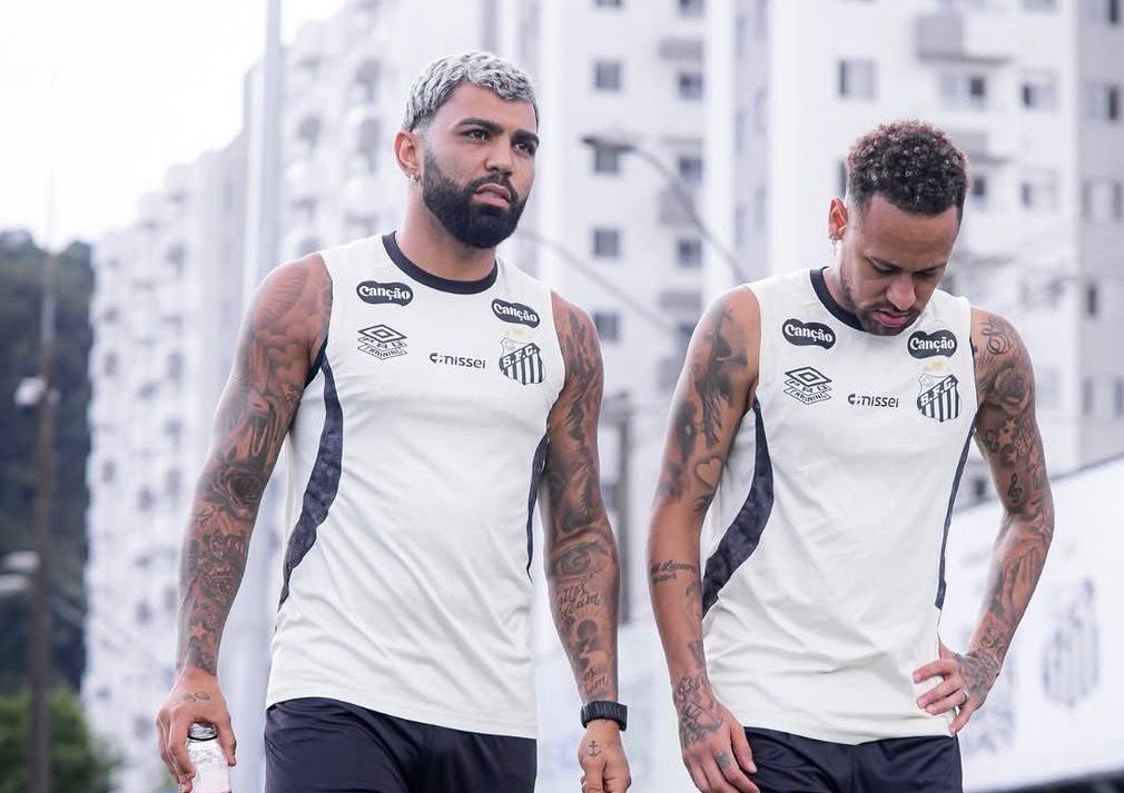 Gabigol se distancia de confusão gerada por Neymar