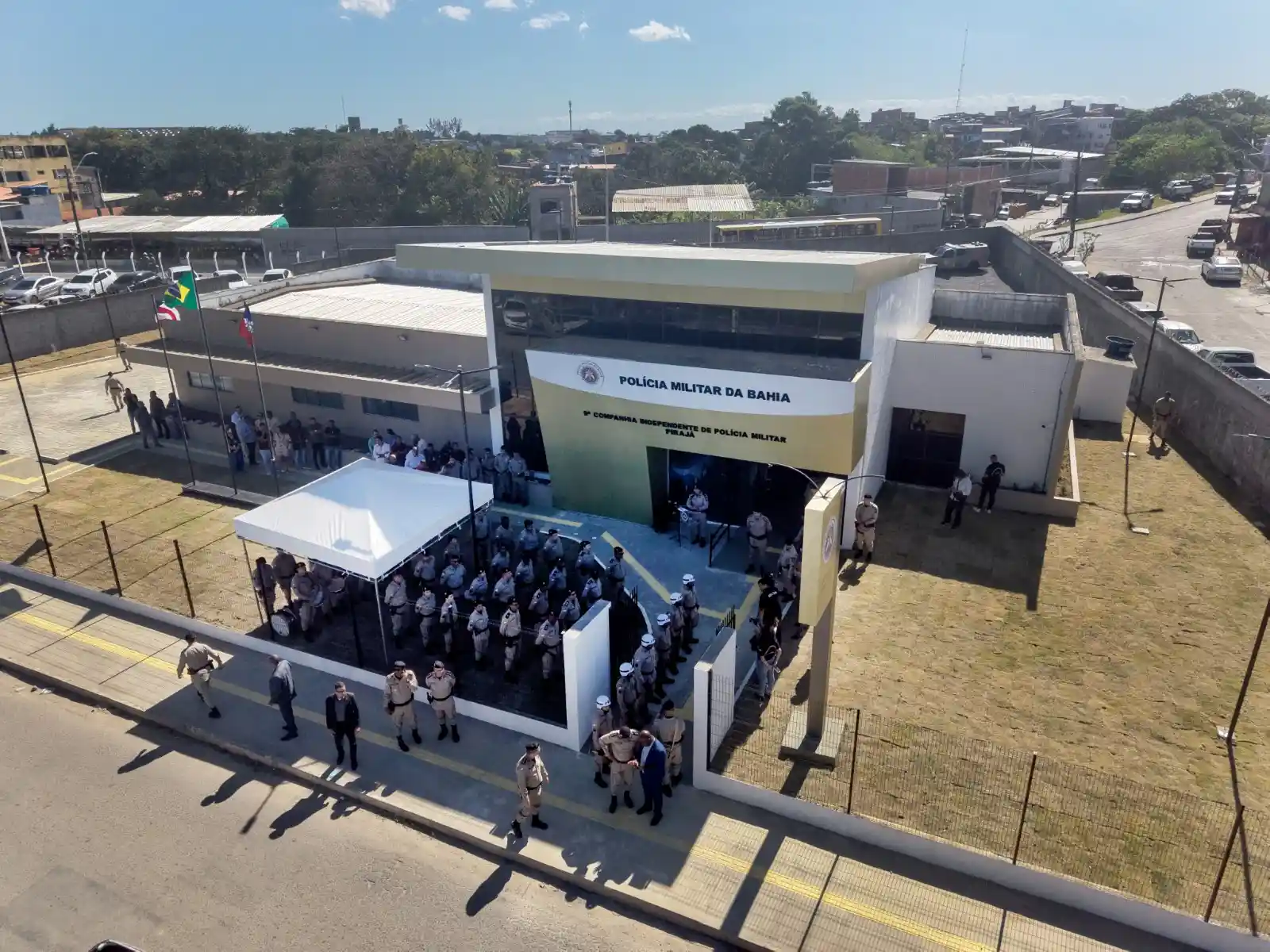 Inauguração da nova sede da PM em Salvador