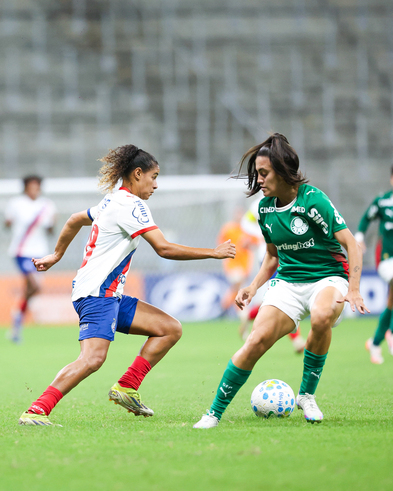 Bahia empata e enfrenta o Palmeiras na segunda fase do Brasileirão feminino