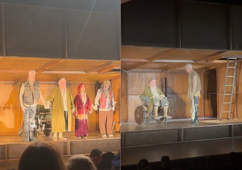 Marco Nanini gera polêmica com intérprete de Libras em teatro