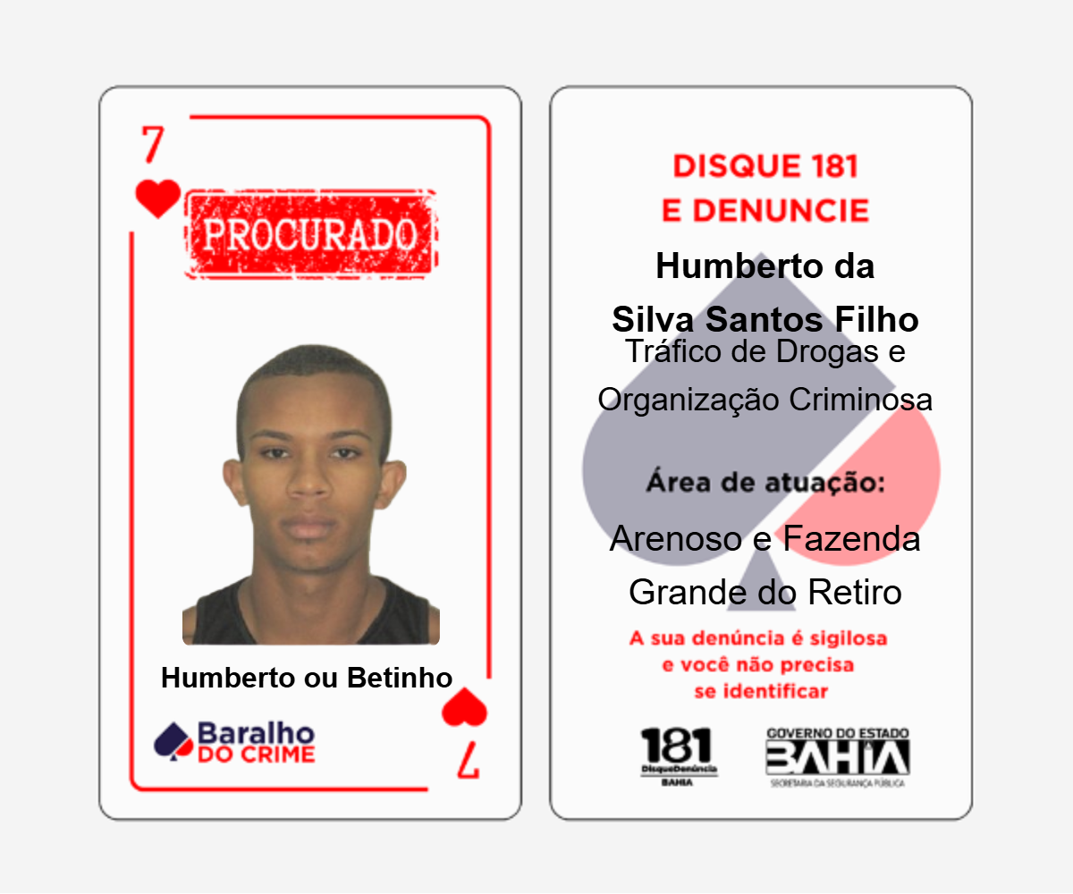 Líder do tráfico baiano é detido no Rio de Janeiro