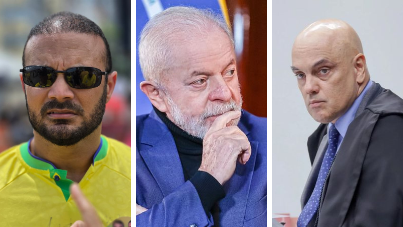 Capitão Alden pede saída de Lula e Moraes em ato em Salvador