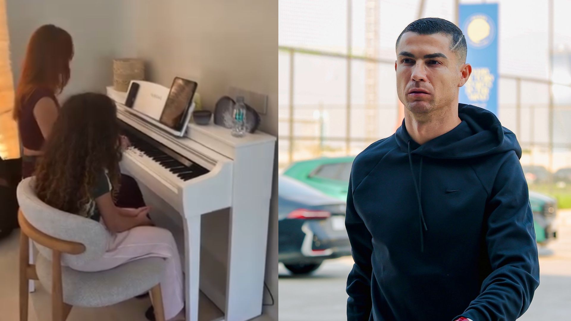 Filha de Cristiano Ronaldo impressiona com talento musical