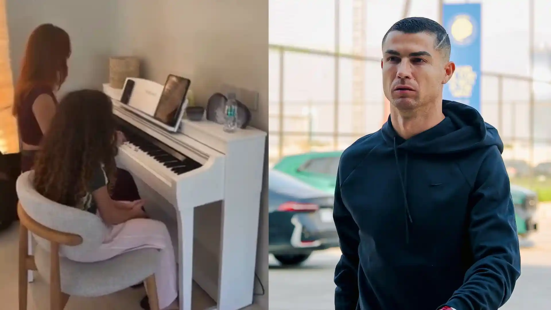 Filha de Cristiano Ronaldo impressiona com talento musical