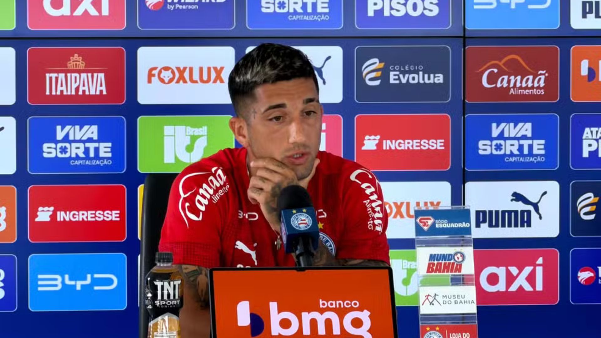 Kike Olivera é convocado pelo Bahia após solicitar saída