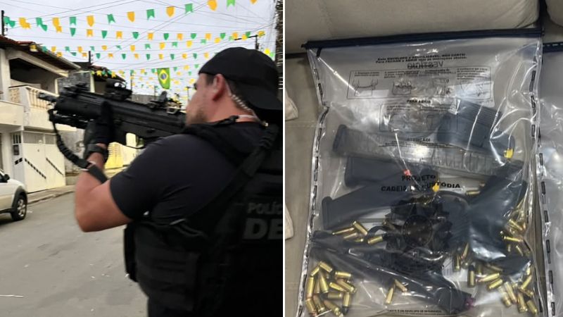 Seis pessoas são detidas em operação contra venda de armas por delivery na Bahia