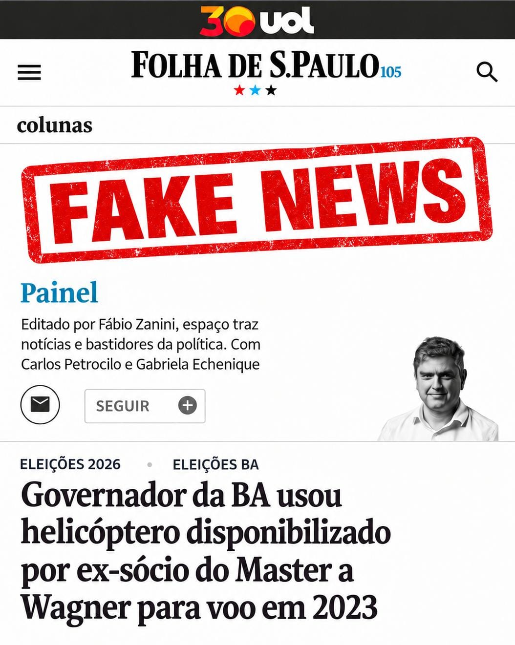 Helicóptero fretado para campanha de Jerônimo Rodrigues custou R$ 207,5 mil