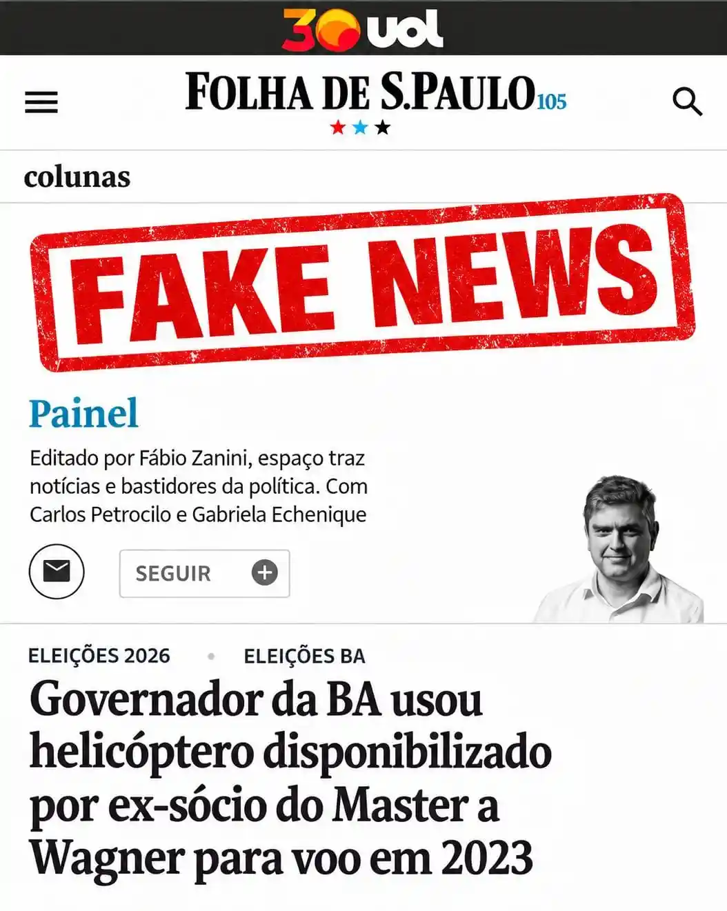 Helicóptero fretado para campanha de Jerônimo Rodrigues custou R$ 207,5 mil