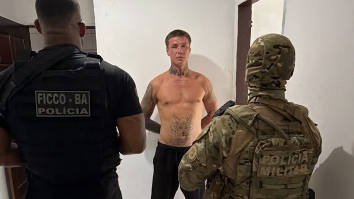 Ex-militar russo é preso em Salvador por tráfico de armas e drogas