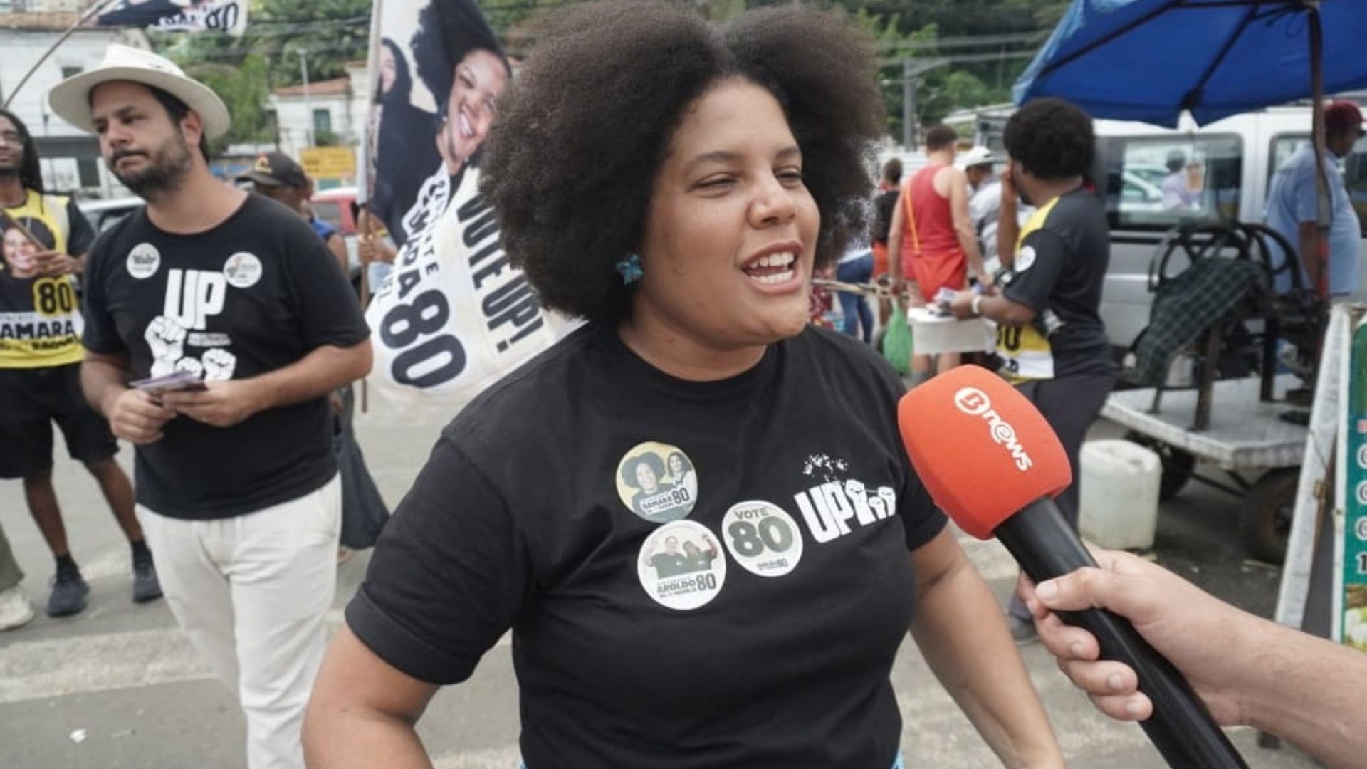 Candidata à Presidência critica o 'Bolsa Banqueiro' em Salvador