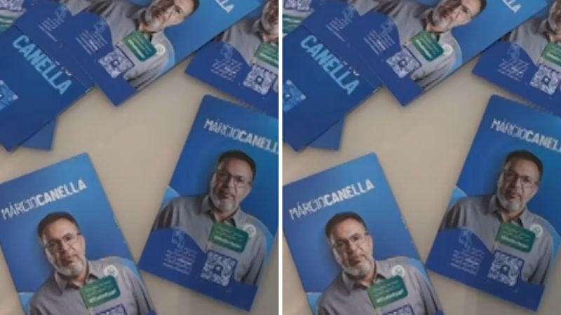 PF apreende santinhos de Márcio Canella em operação