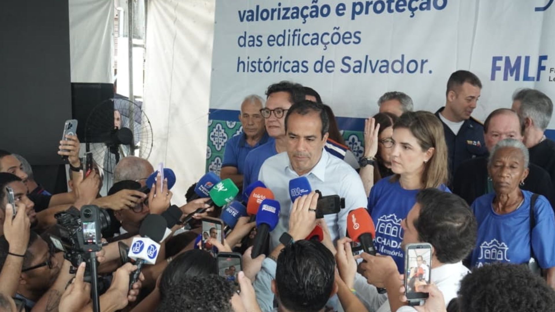 Bruno Reis comenta crescimento de Augusto Cury nas pesquisas