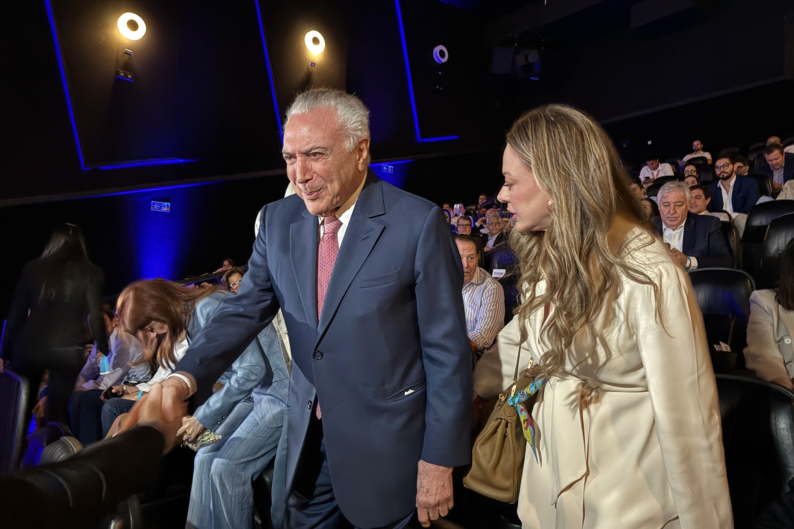Salvador exibe documentário sobre Michel Temer em evento da ACB