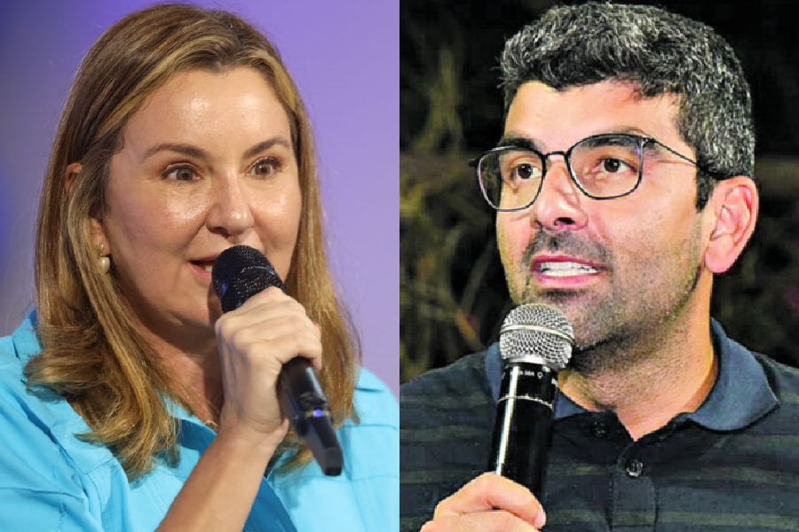 Empate na corrida pelo governo do Pará entre Hana Ghassan e Daniel Santos