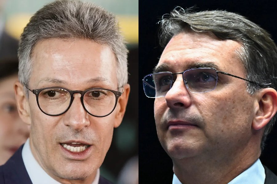 Flávio Bolsonaro e Zema ainda buscam vice antes do prazo final das convenções