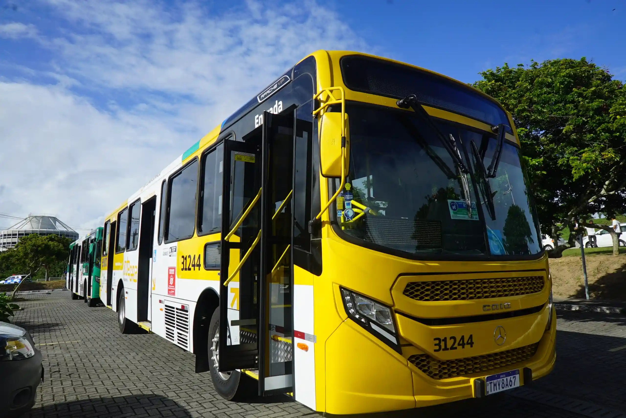 Salvador recebe 326 novos ônibus em renovação histórica do transporte