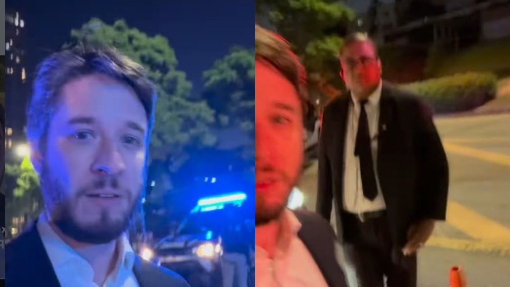 Segurança derruba celular de empresário em casamento de filho de Moraes