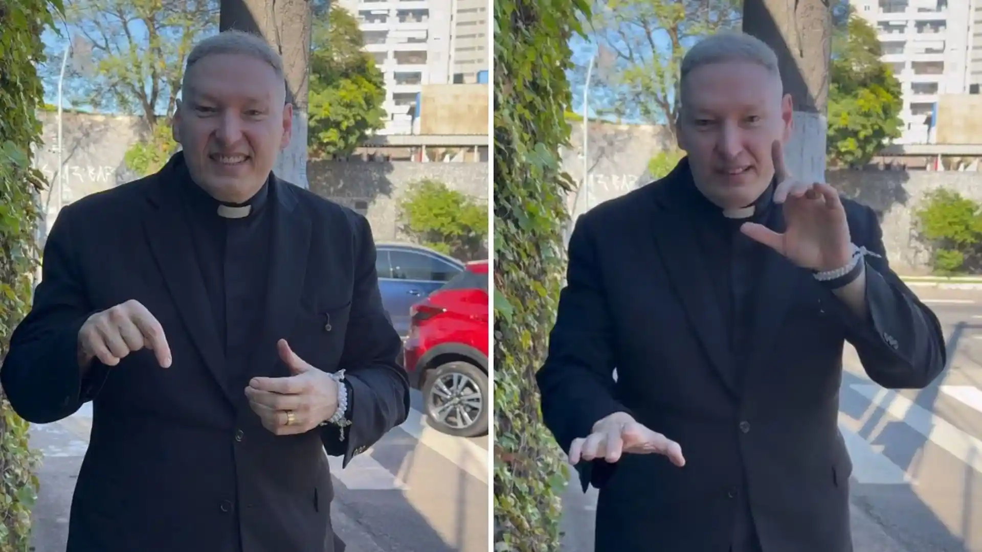Padre Marcelo Rossi é criticado por gesto em vídeo durante eleições