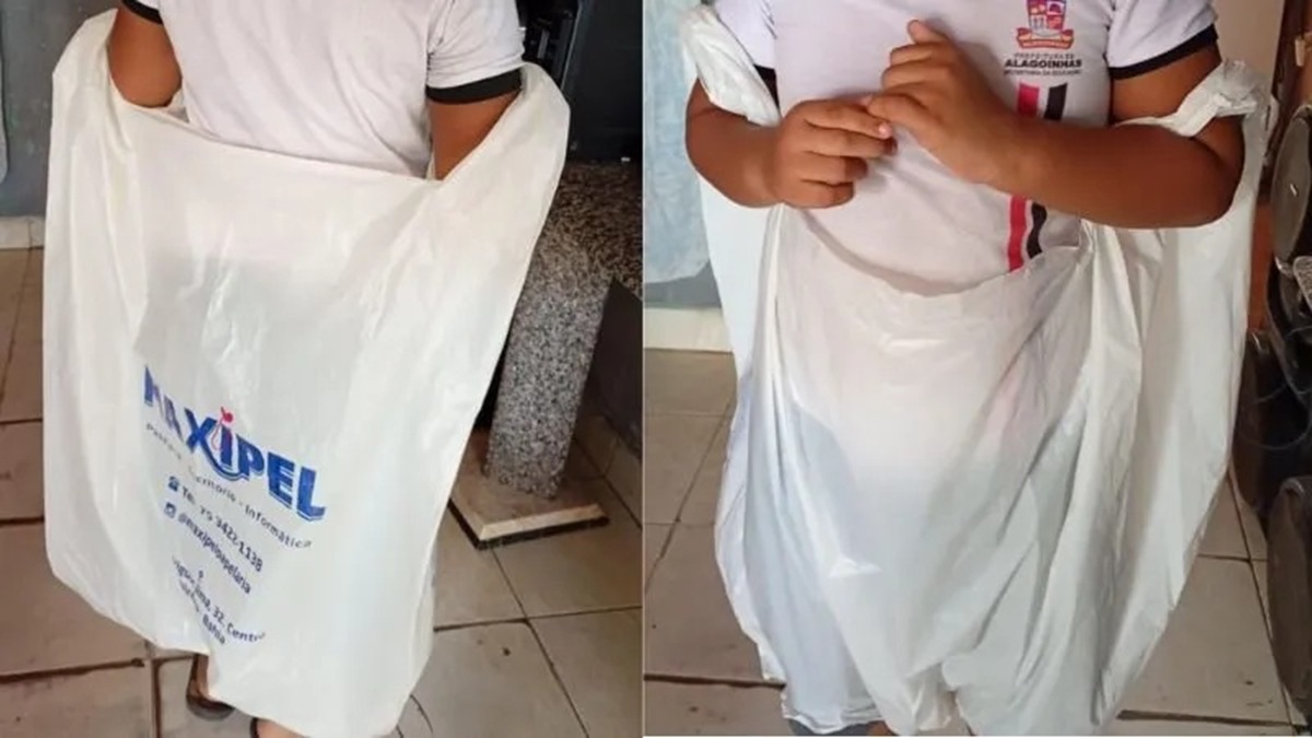 Prefeitura de Alagoinhas investiga situação de criança autista enviada para casa em saco plástico