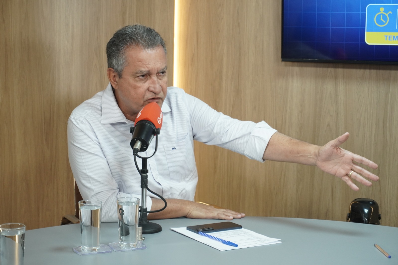 Rui Costa critica céticos da Ponte Salvador-Itaparica durante sabatina