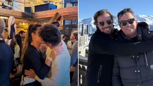 Ciro Nogueira e Daniel Vorcaro em viagem luxuosa nos Alpes