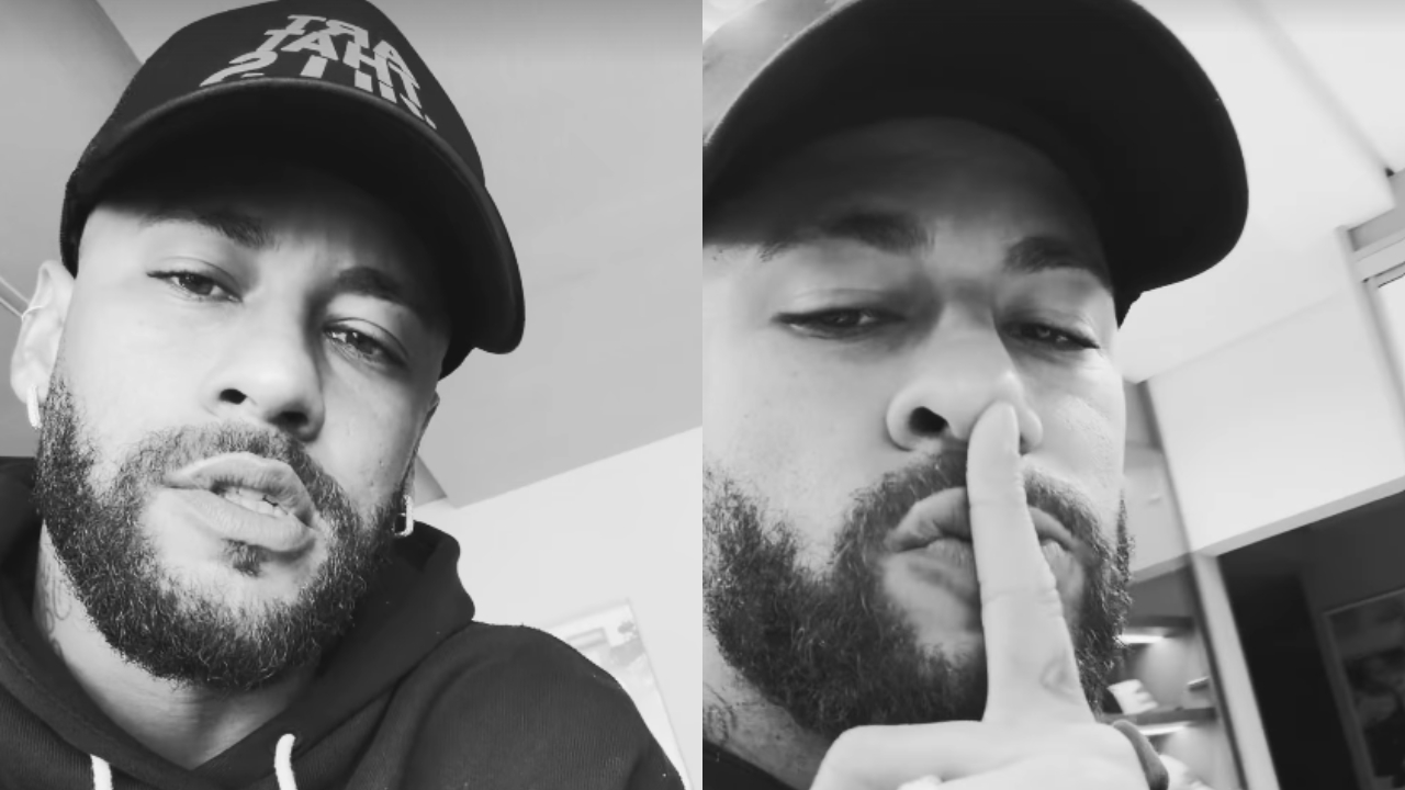 Neymar nega boatos sobre xingamentos a jovens do Santos