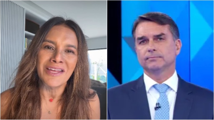 Dira Paes critica Flávio Bolsonaro e declara apoio a Lula