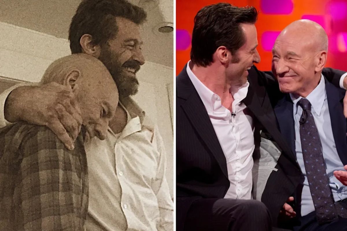 Hugh Jackman lamenta a morte de Patrick Stewart