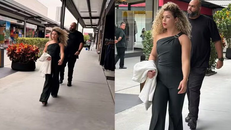 Influenciadora de barbearia nudista contrata segurança após receber ameaças