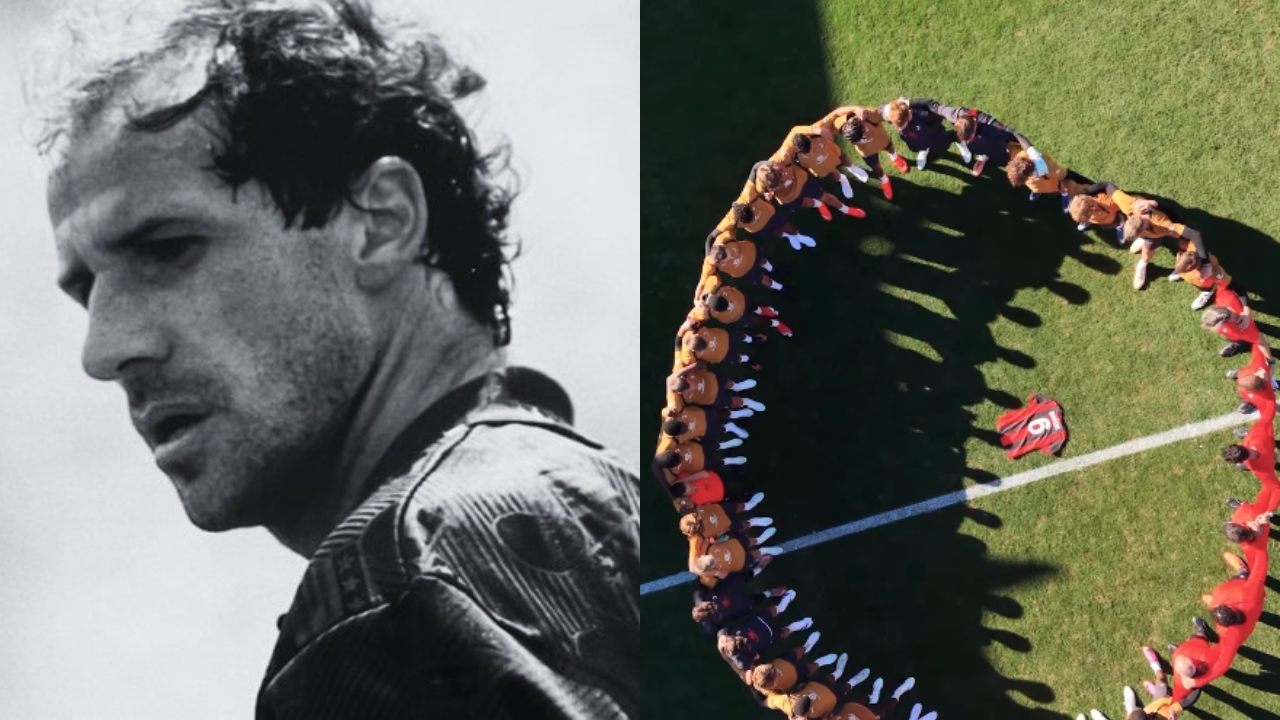 Milan homenageia Franco Baresi após sua morte