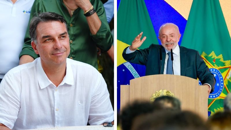 Aliados de Lula e Flávio preparam surpresas antes do debate na Globo