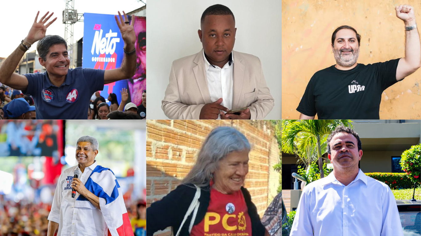 Agenda dos candidatos ao governo da Bahia para sábado (5)