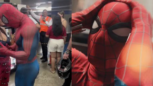 Sessão de Homem-Aranha é interrompida por flatulências
