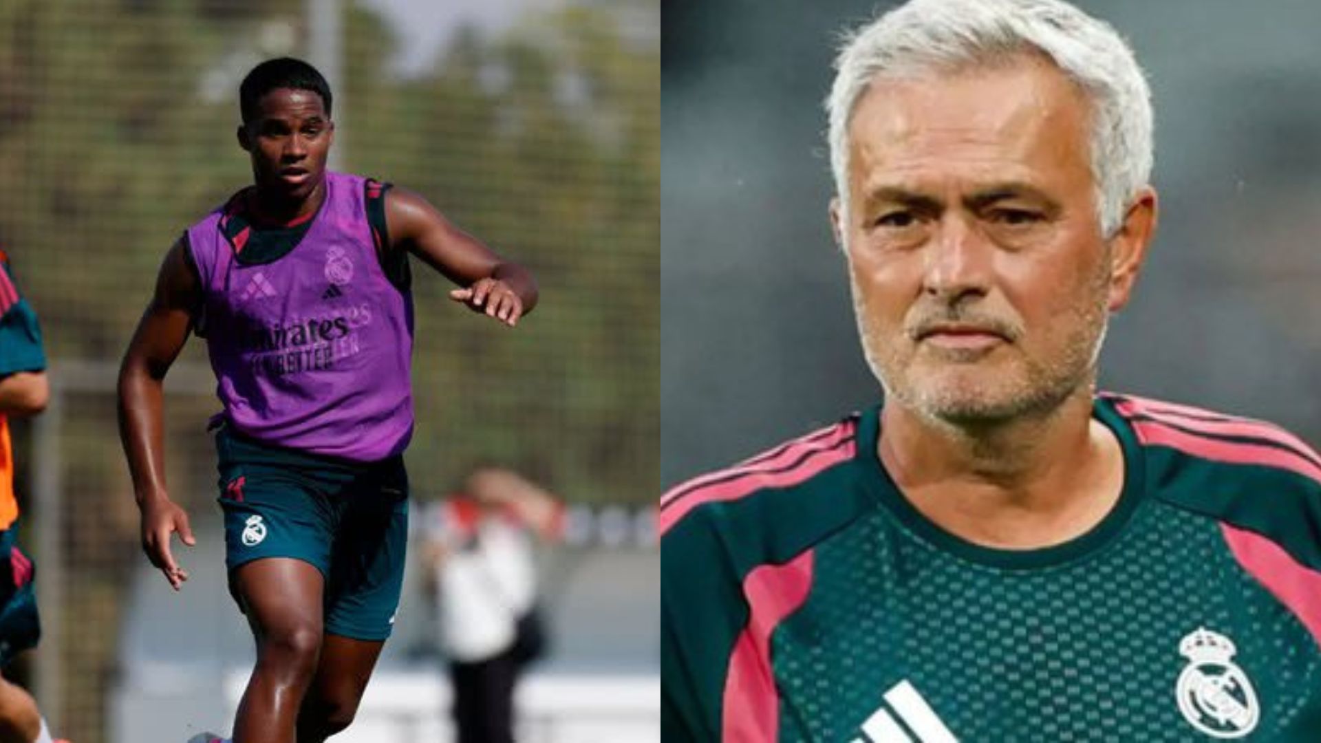 José Mourinho pede permanência de Endrick no Real Madrid