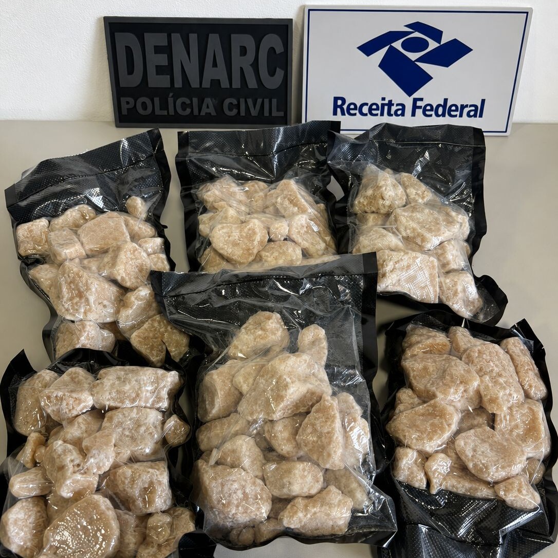 Operação em Salvador apreende carga de 3 kg de MDMA avaliada em R$ 2 milhões