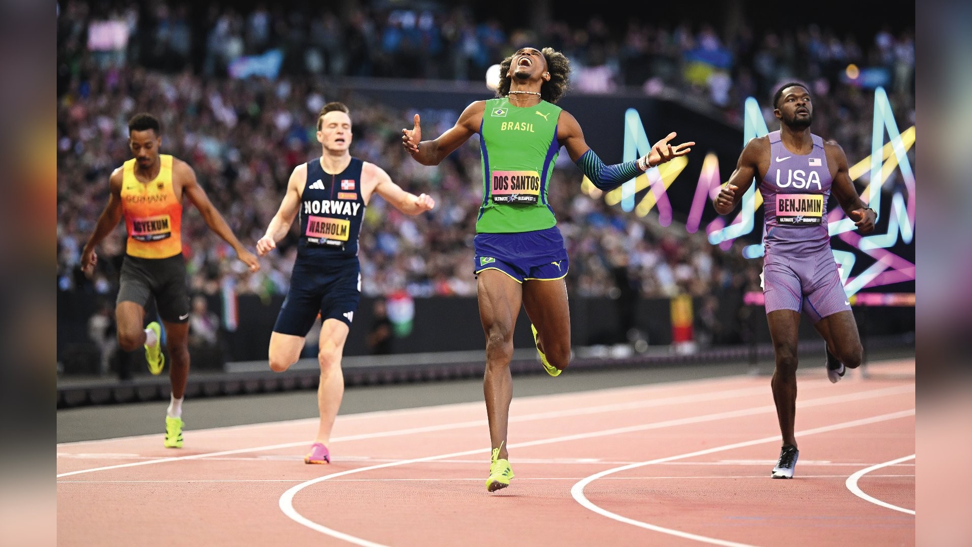 Alison dos Santos conquista Campeonato Mundial de Atletismo