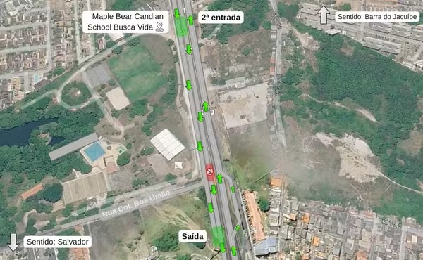 Mudanças no trânsito da Estrada do Coco exigem atenção dos motoristas
