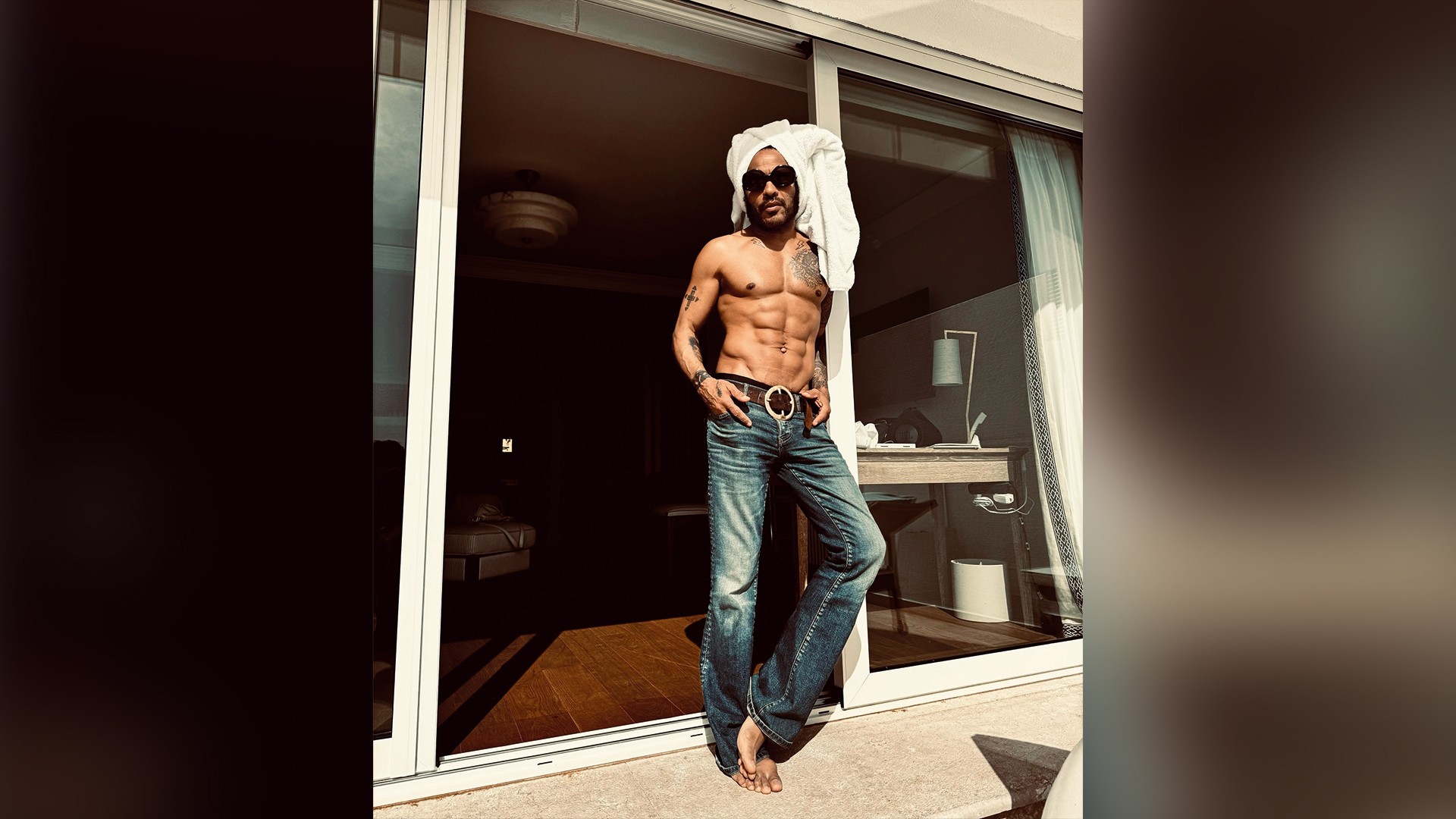 Lenny Kravitz revela segredos para manter a forma aos 62 anos