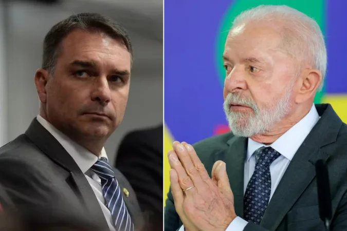 Flávio Bolsonaro supera Lula em intenções de voto em simulação de segundo turno