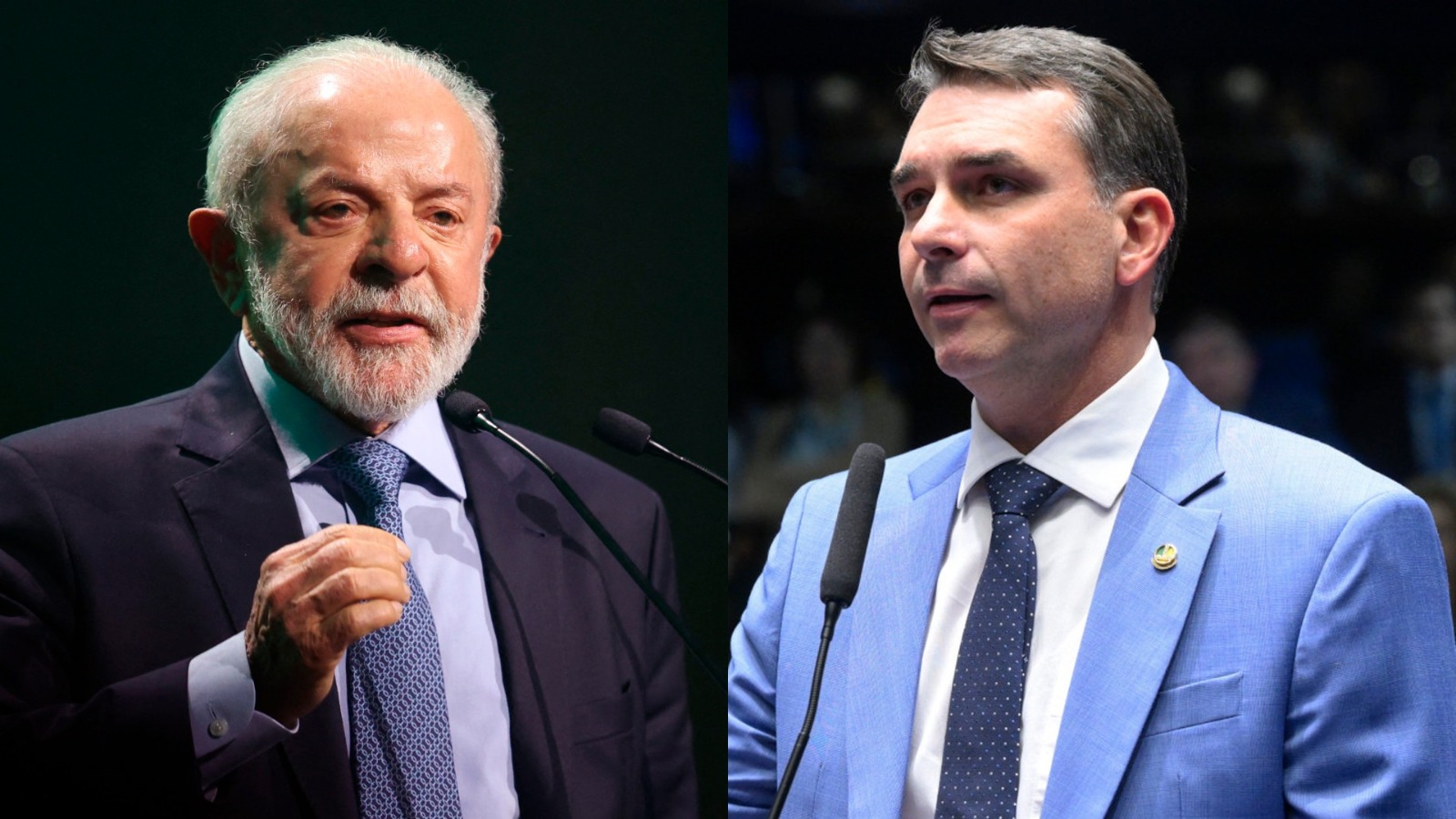 Lula terá mais tempo de TV que Flávio Bolsonaro nas eleições de 2026