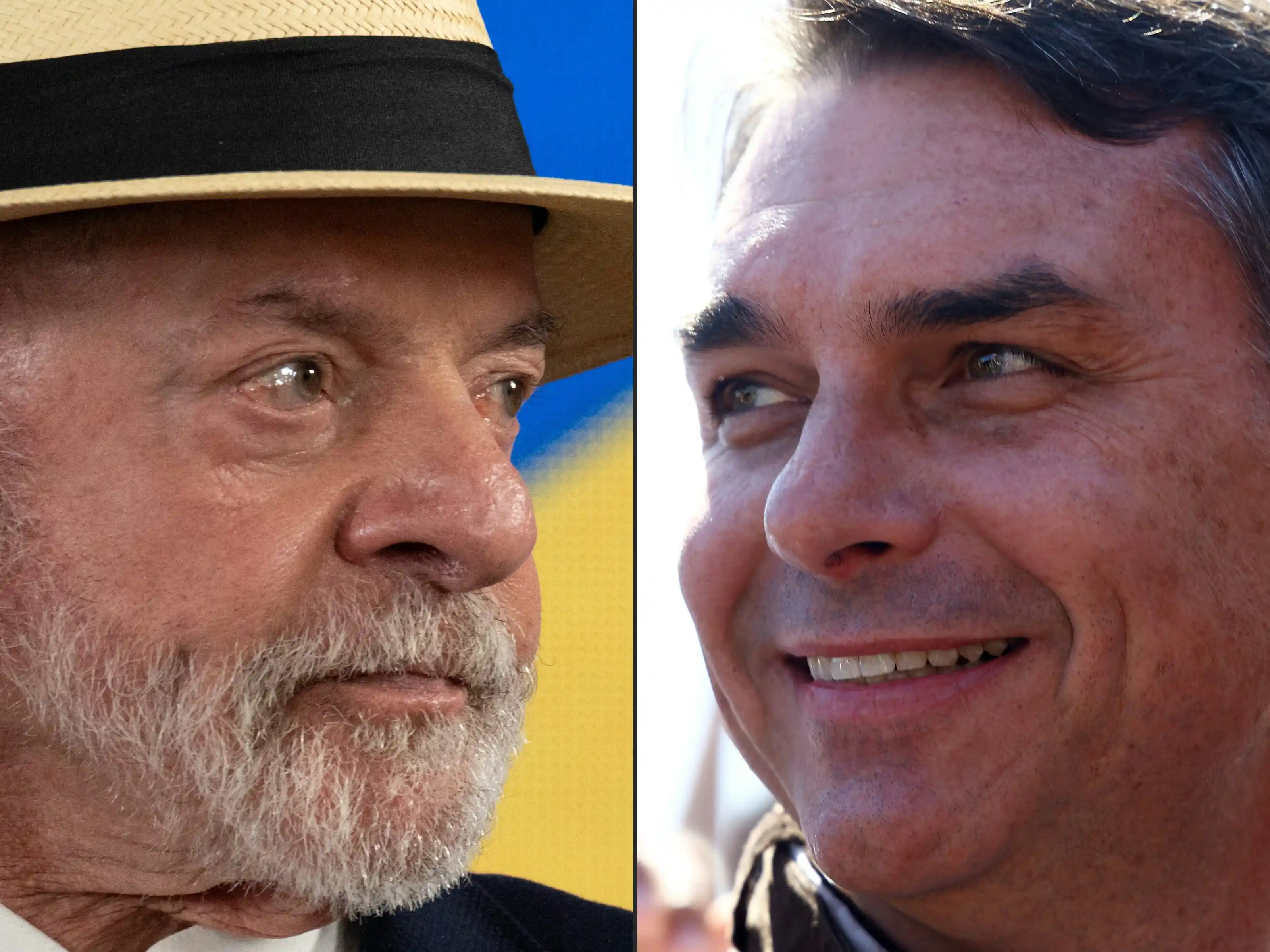 Lula e Flávio Bolsonaro comentam sobre a votação no primeiro turno