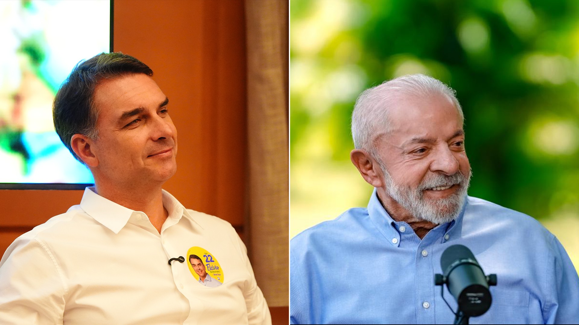 Nova pesquisa Quaest revela disputa entre Flávio e Lula no segundo turno
