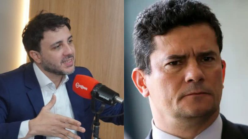 Renan Santos critica Sérgio Moro em discurso