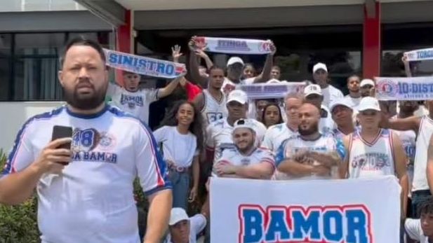 Torcida Bamor promove doação de sangue em Salvador