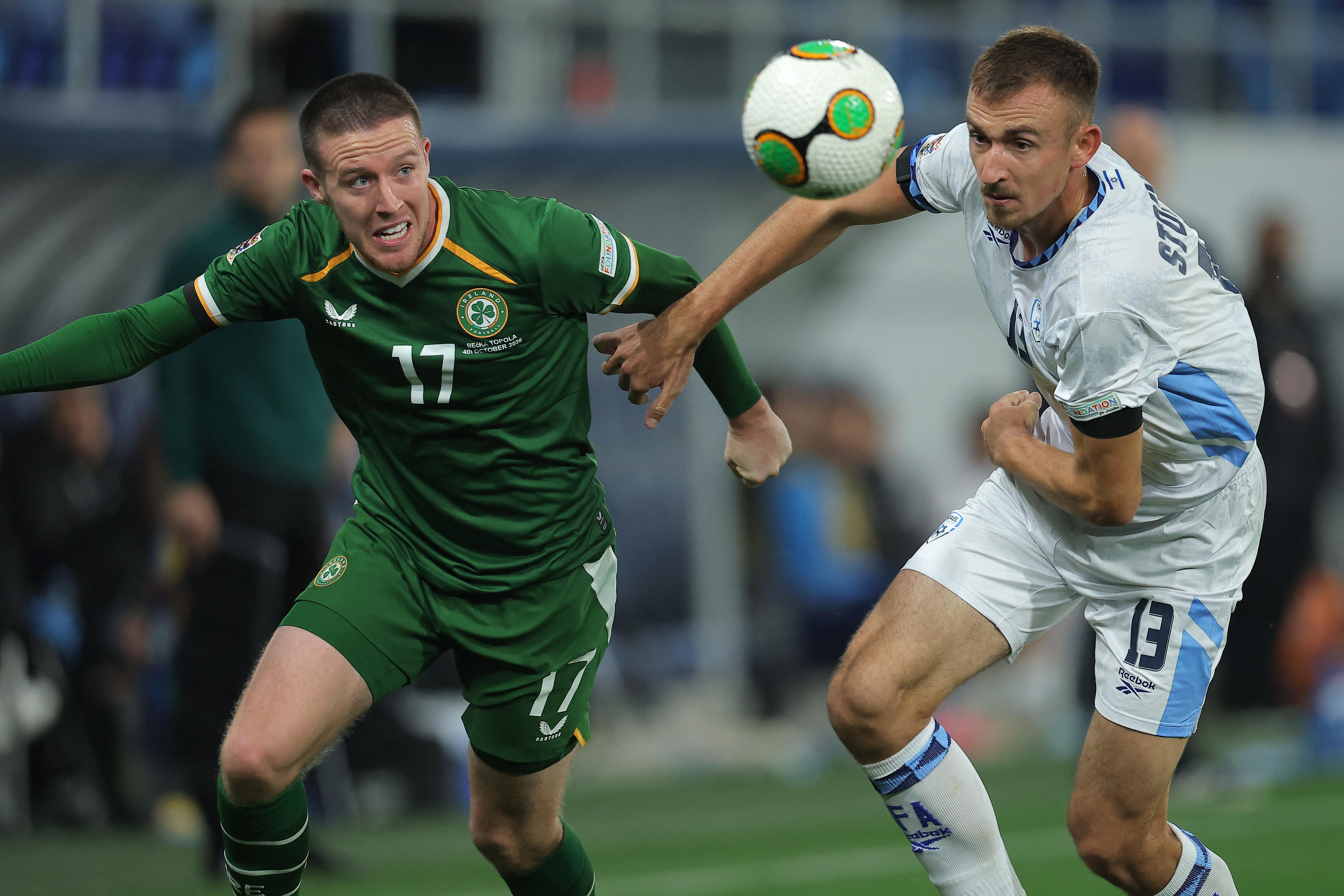 Uefa investiga suposto racismo em jogo entre Irlanda e Israel