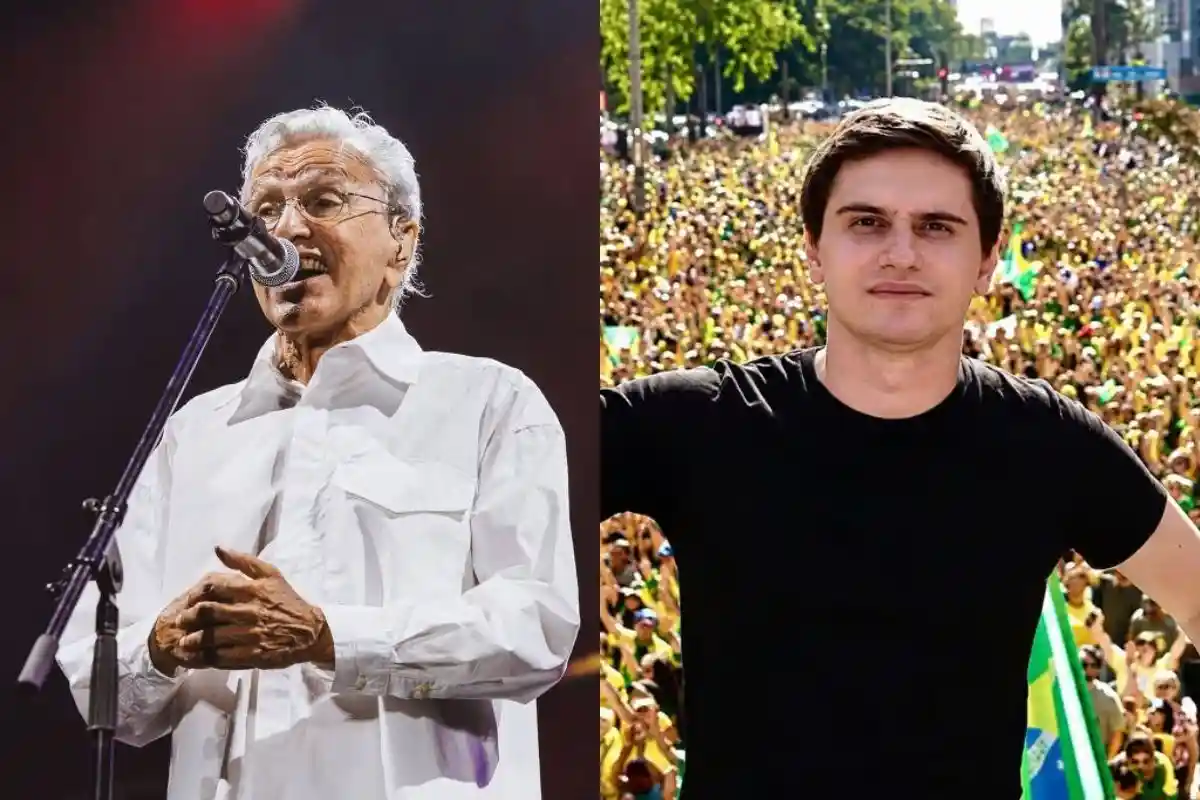 Caetano Veloso processa Lucas Pavanato e pede R$ 50 mil