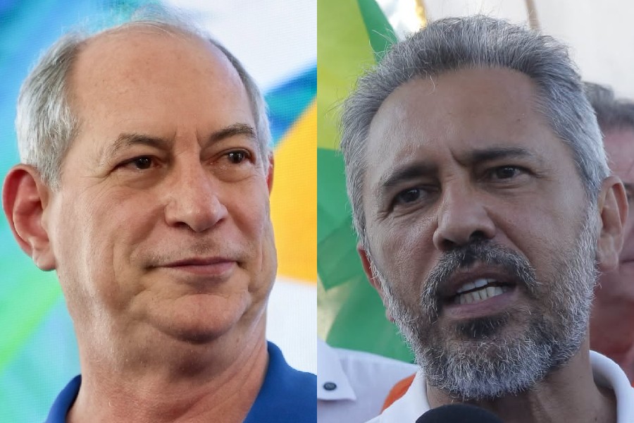Ciro Gomes e Elmano de Freitas empatam tecnicamente em pesquisa no Ceará