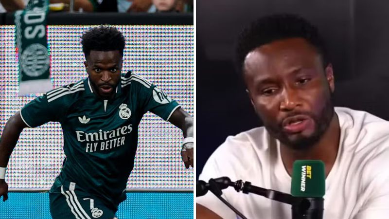 John Obi Mikel critica Arsenal após renovação de Vini Jr. com Real Madrid