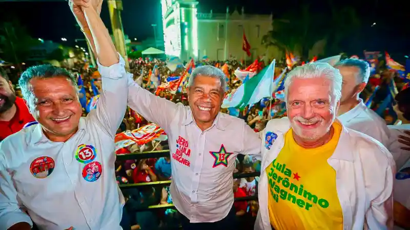 PT destina mais de R$ 7 milhões para campanhas de Jerônimo, Rui e Wagner